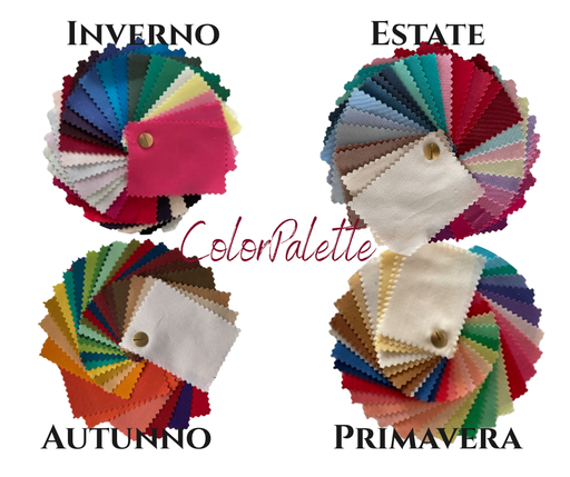 Palette Colori Armocromia in Tessuto: Tascabile, Professionale e Perfetta per lo Shopping